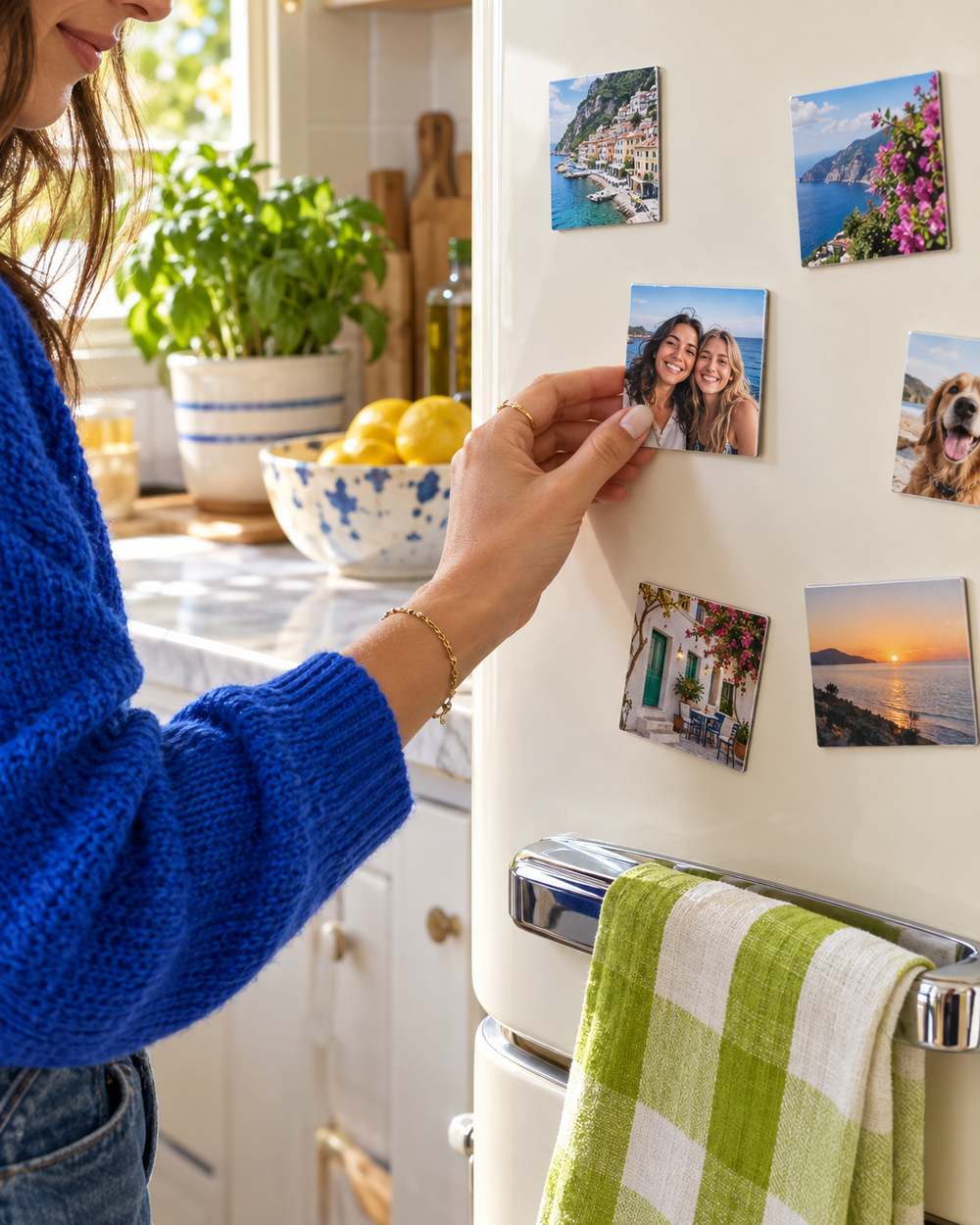 Illustrative personalization concept: magnets